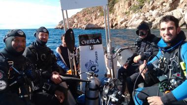 La rana Buceo